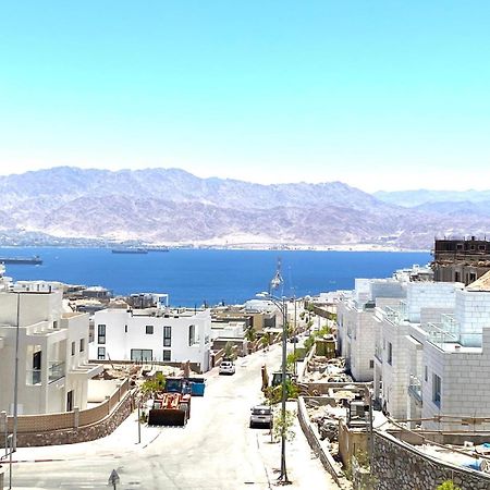 埃拉特Stunning Penthouse With Sea Views And Private Heated Pool公寓 外观 照片