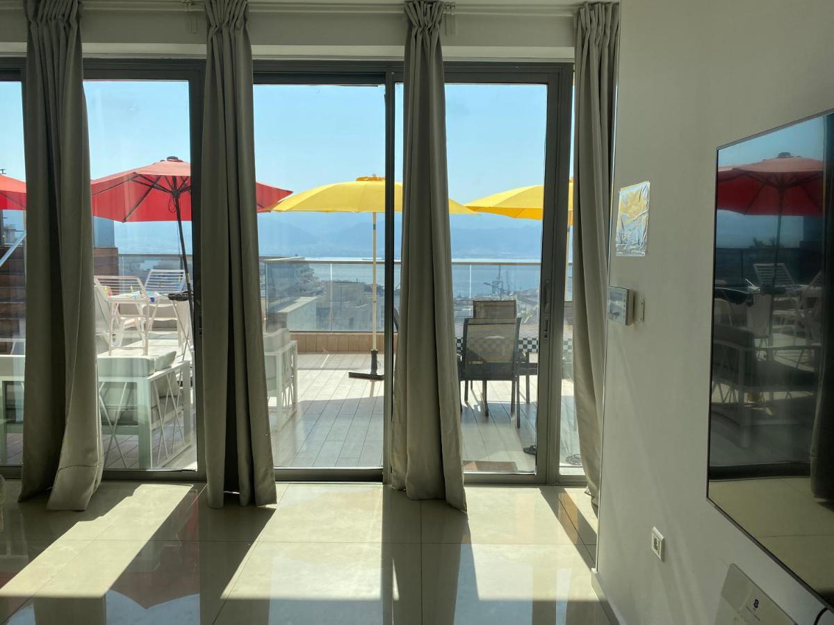 埃拉特Stunning Penthouse With Sea Views And Private Heated Pool公寓 外观 照片
