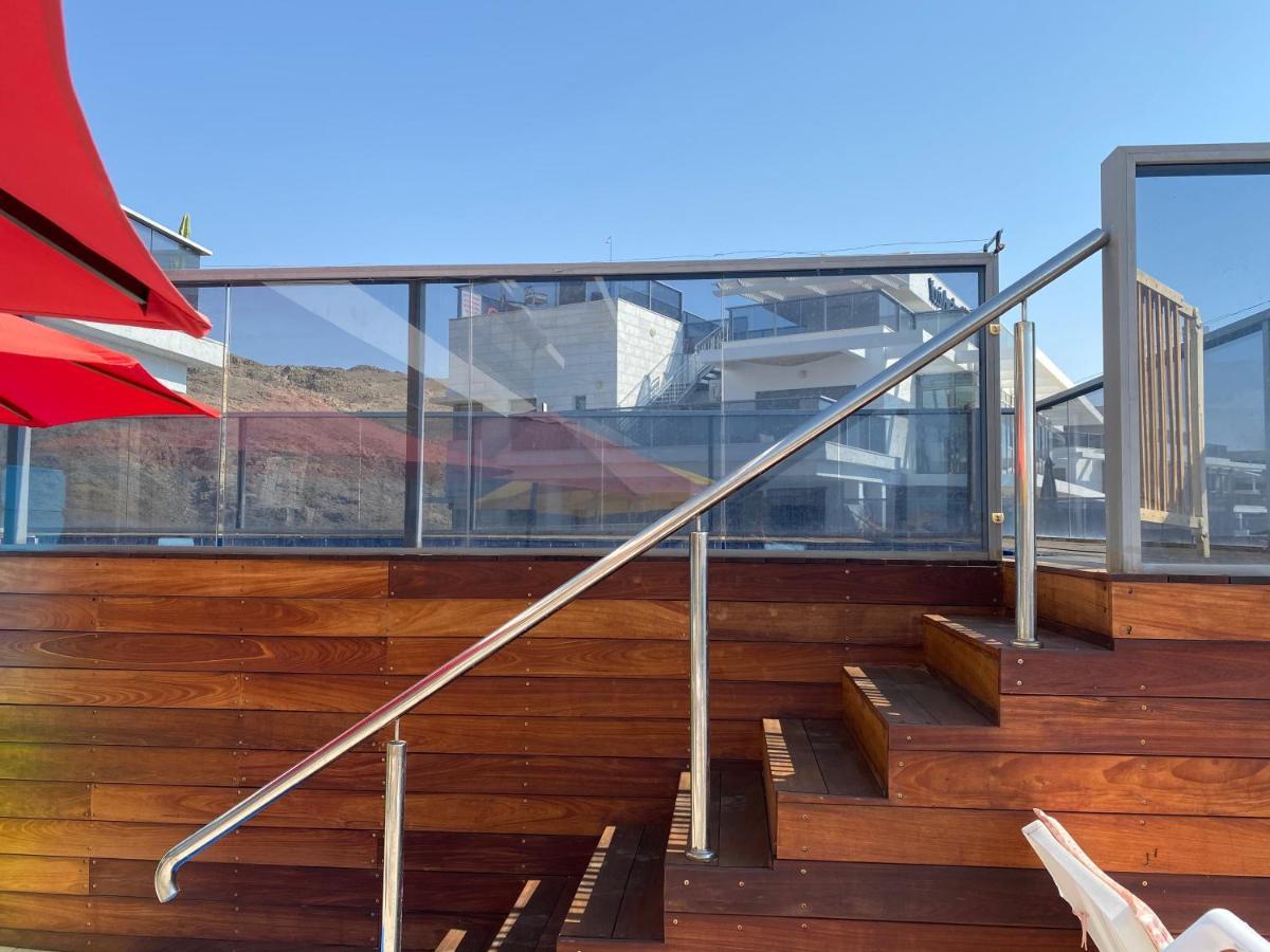 埃拉特Stunning Penthouse With Sea Views And Private Heated Pool公寓 外观 照片