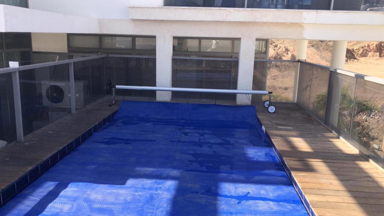 埃拉特Stunning Penthouse With Sea Views And Private Heated Pool公寓 外观 照片